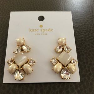 Kate spade neutral MLT earrings